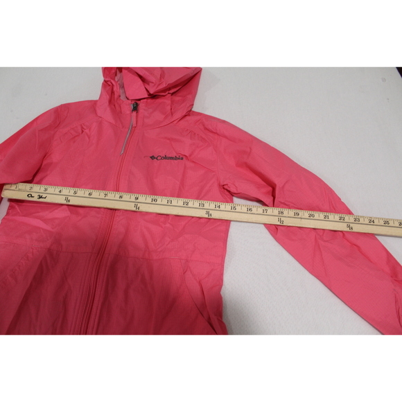 Columbia Sportswear Company Kids Pink Windbreaker Jacket Size Small - Picture 4 of 7